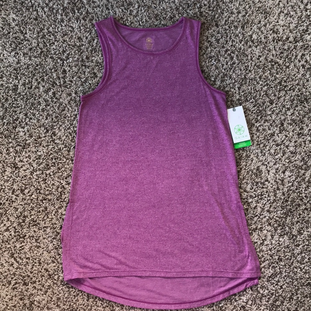 🚨NWT🚨 GAIAM Yoga Easy Fit Simone Tunic Tank - XS